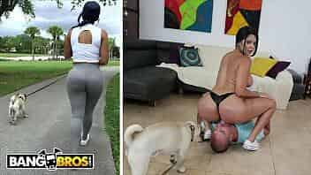 BANGBROS - Sexy Diamond Kitty Gets Her Cuban Ass Hole Wrecked