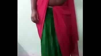 Hot Desi indian saree girl hot shows for her  boyfriend www.santipriya.in