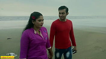 देसी बंगाली पत्नी समुद्र तट पर डेटिंग सेक्स!