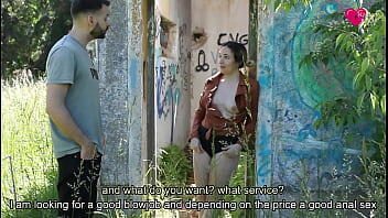 Looking for a prostitute in a post-apocalypse bathroom