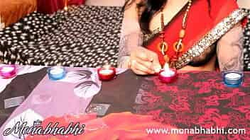 Indian Amateur Babe Mona With Her Partner Body Massage