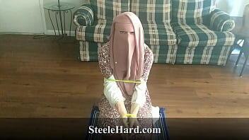 hijab nakal - Muslim girl is taught a lesson on her behavior