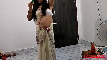 Indian Wife Sex In Wite saree