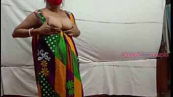 Tumpa bhabhi show her big boobs & pussy in front of the camera