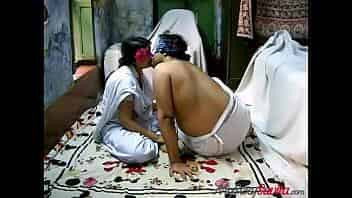 Indian Aunty Savita Acting As Young Girl Fucked By Her Lover In White Shalwar Suit