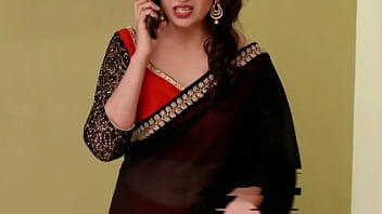 Sexy Indian babe on the phone
