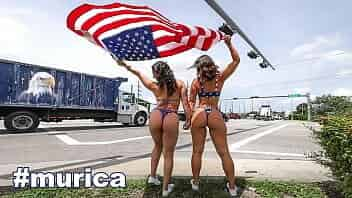 BANGBROS - Happy Birthday, America! Enjoy This Epic Collection Dedicated To Freedom *EAGLE SCREAM*