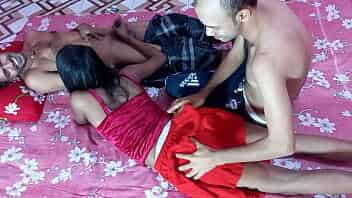 The bengali gets fucked in the threesome, of course. But not only the black girl gets fucked, but also the two guys fuck each other in the tight pussy during the village Bi threesome. The slut and the guys enjoy fucking each other in the threesome