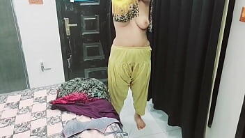 Indian House Wife Clothes Changing Compilation