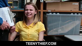 TeenyThief.com - Skinny Teen Bother A Guard and Got Punished - shop lift lifter lyfter shoplift shoplifter sex xxx shoplifting shoplyfter shoplyfting