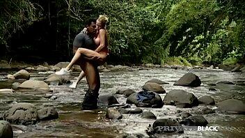 Tropical Interracial Anal Sex with Jamie Broks getting butt banged In a raging river by a Big Black Cock in this hot anal packing fuck clip! Full Flick & 1000's More at PrivateBlack.com!