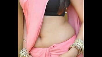 Desi sexy Saree navel
