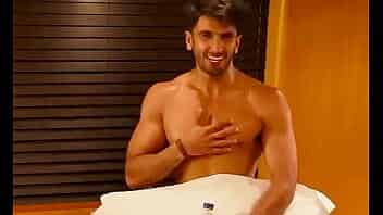 Bollywood actor Ranbir Singh naked