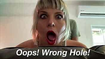 OOPS! WRONG HOLE! Stepson Ass Fucks Stepmom By Mistake : Anal Surprise / featuring Mister Spunks