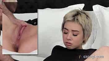 Total super cutie, 18 year old, porn newbie, Selina Bentz cums 5 times while in the car and at a hotel, taking a hard cock in her tight teen twat until she gets a facial! Full Video at ExCoGi.com!