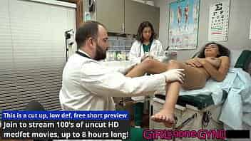 Doctor Tampa Gives A 2nd Opinion For Dr. Aria Nicole On Humiliated & Embarassed Patient Mara Luv During Her Annual Physical! On Hidden Camera At GirlsGoneGynoCom JOIN NOW FOR FULL MOVIE!