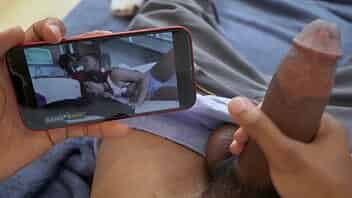 BANGBROS - Dude Watches Himself Deliver The Big Black Cock To Julz Gotti On His Phone