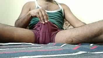 Telugu boy jerking alone in Bangalore