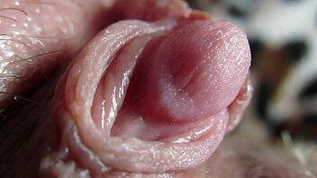 awesome big clitoris showing off