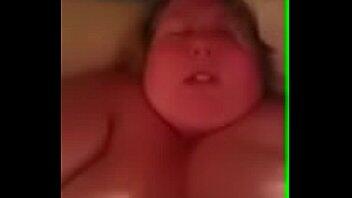 Sexy bbw hot wife fisted squirting with nipples clamped
