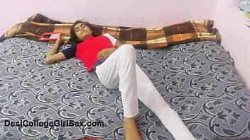 Casual Indian teen sex dreams come true and he fucks this skinny cutie for the first time