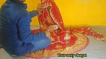 super hot bhabhi xxx painful fuck (Suhagraat 2022) Best video of desi first honeymoon in Hindi voice