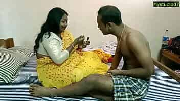 Hot bhabhi fuking whith naughty Desi Indian devar at home Hindi audio clearly